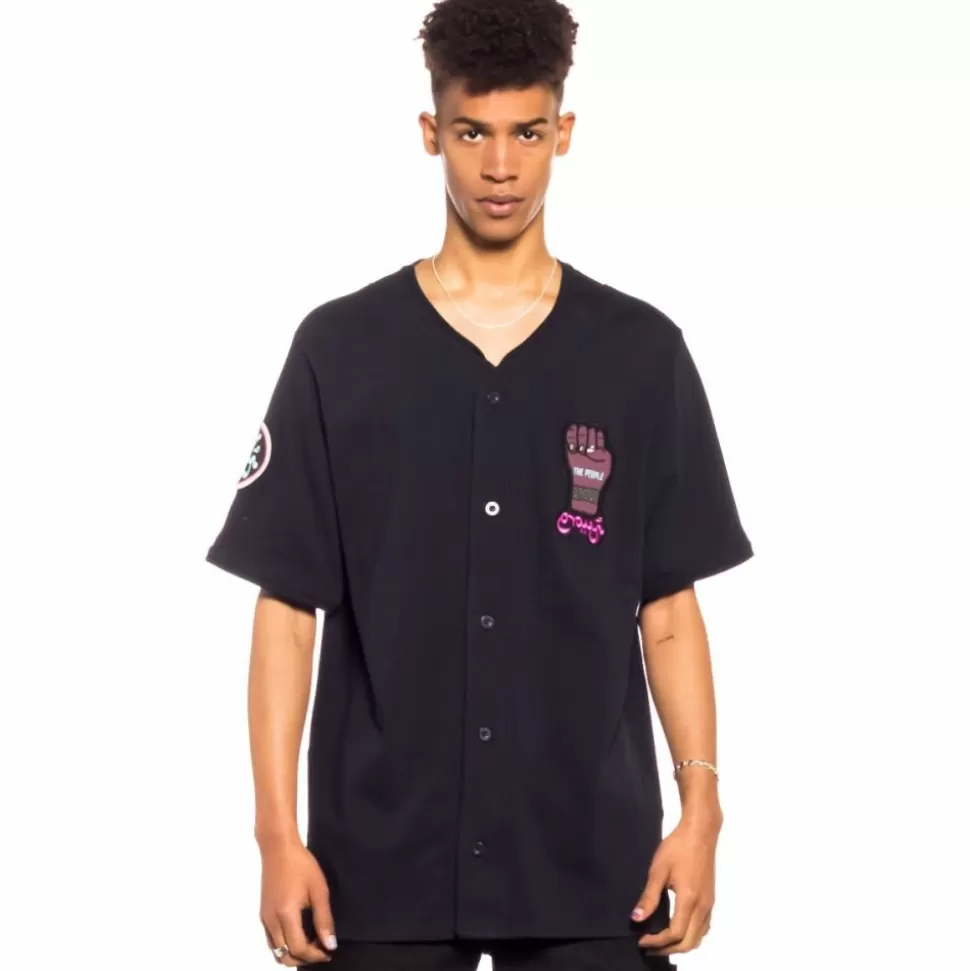 Tees*Grimey Camiseta De Baseball Day Dreamer - Black- Spring 22