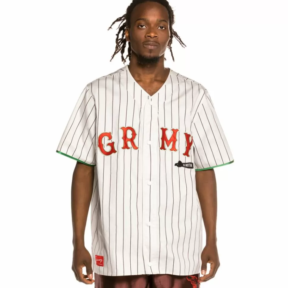 Tees*Grimey Camiseta De Baseball "The Loot - El Botin" - White - Spring 21