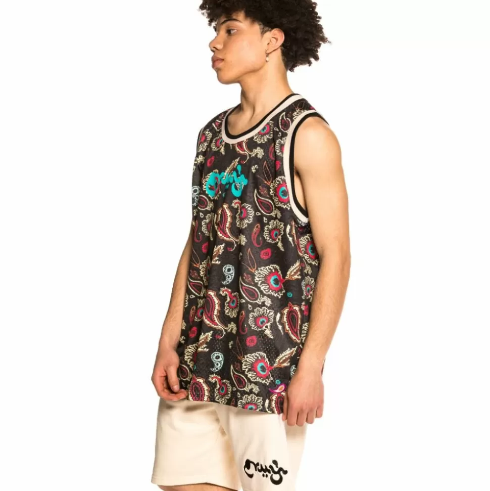 Tees*Grimey Camiseta De Tirantes "Hope Unseen" All Over Print Mesh - Black - Summer 21