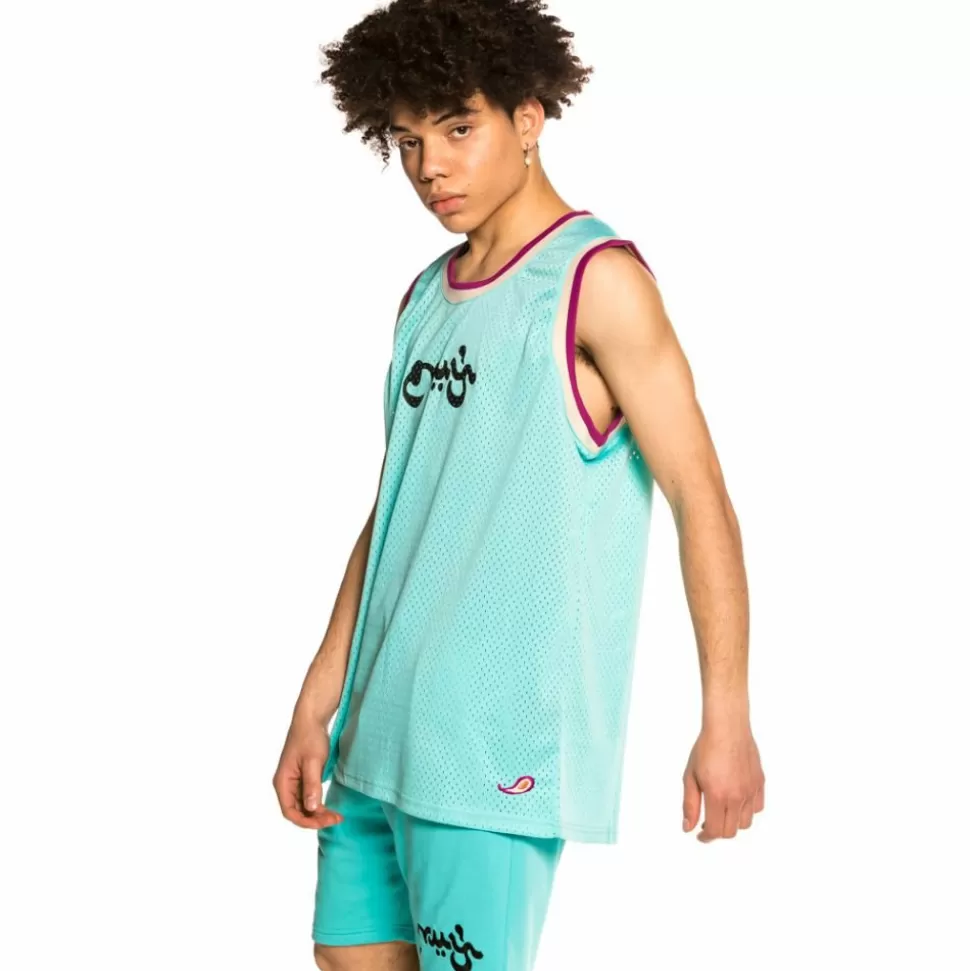 Tees*Grimey Camiseta De Tirantes "Hope Unseen" Mesh - Blue - Summer 21