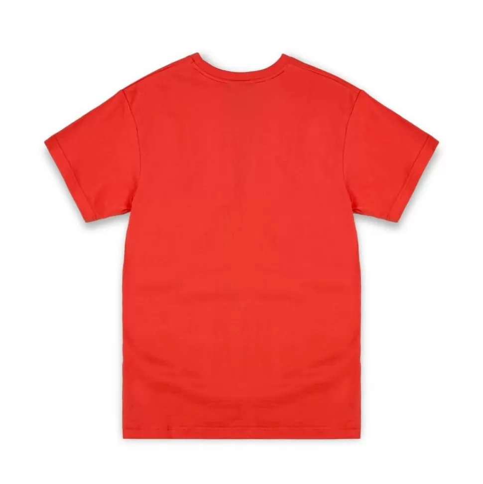 Organic*Grimey Camiseta Back At You Regular - Red - Fw23