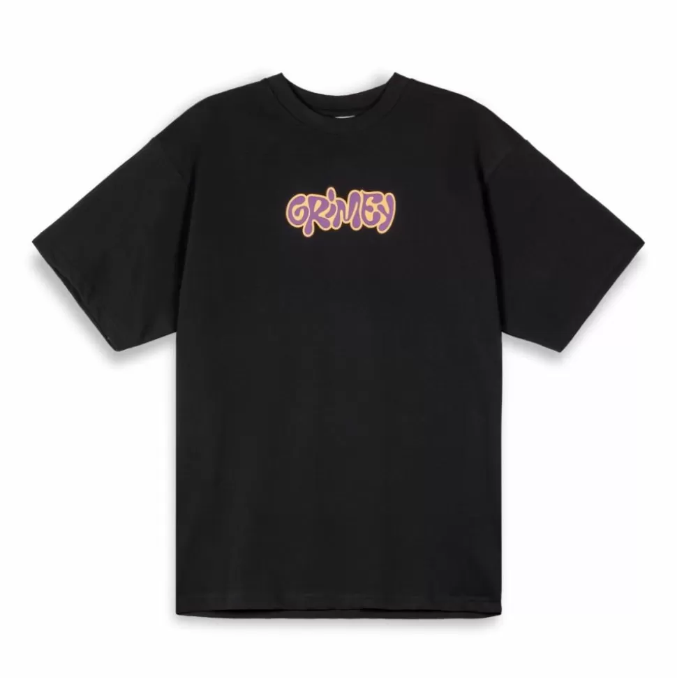 Organic*Grimey Camiseta Bloodsucker Oversized Heavyweight - Black -Ss24