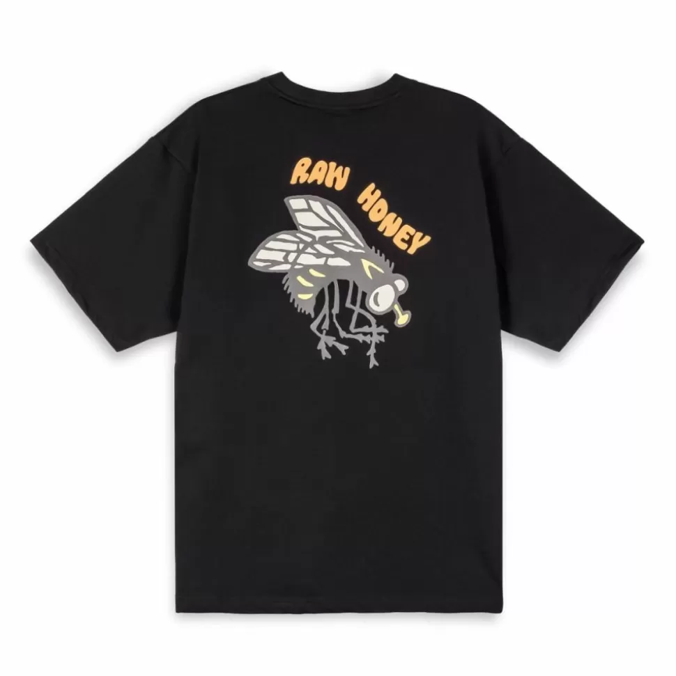 Organic*Grimey Camiseta Bloodsucker Oversized Heavyweight - Black -Ss24