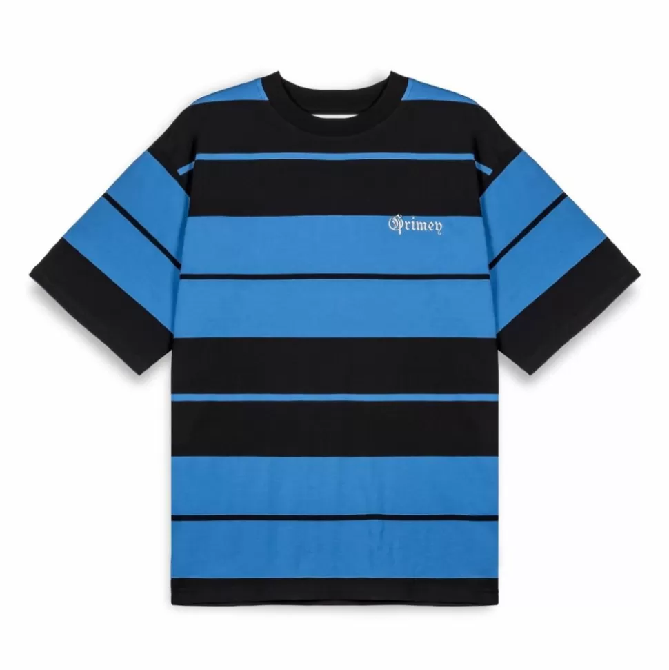 Ss24*Grimey Camiseta Causing Panic Oversized - Blue - Ss24