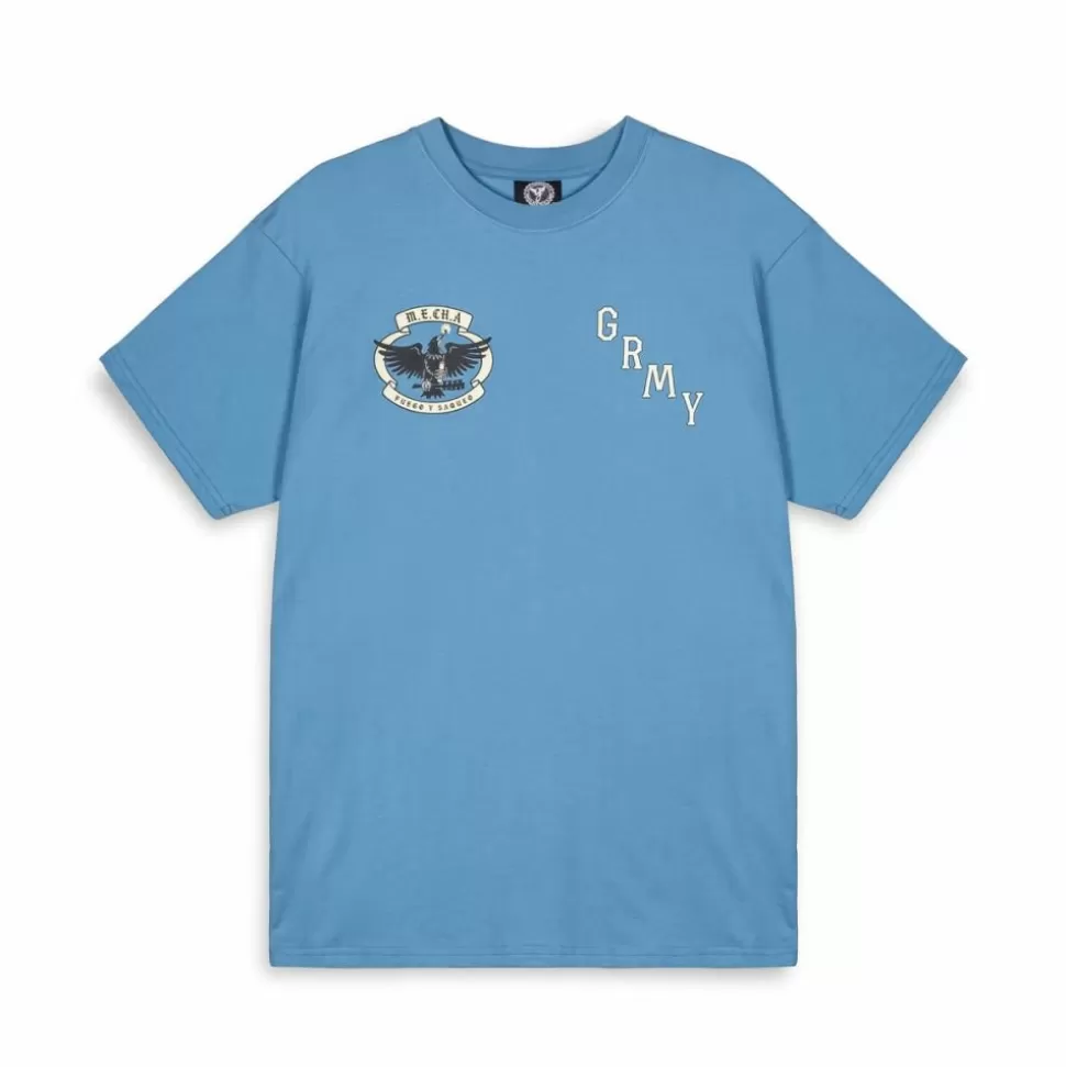 Organic*Grimey Camiseta Causing Panic The Mecha Regular - Blue - Ss24