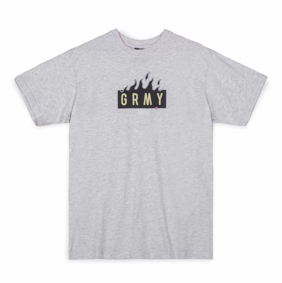 Tees*Grimey Camiseta Cloven Tongues Grmy Regular - Sport Grey - Summer 23