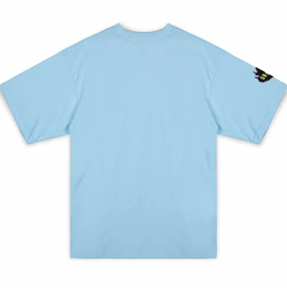 Organic*Grimey Camiseta Cloven Tongues Oversized - Blue - Summer 23