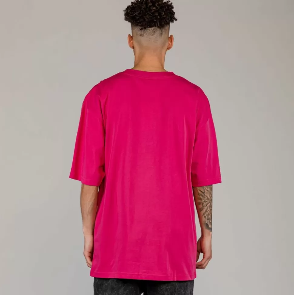Organic*Grimey Camiseta Cloven Tongues Oversized - Red - Summer 23