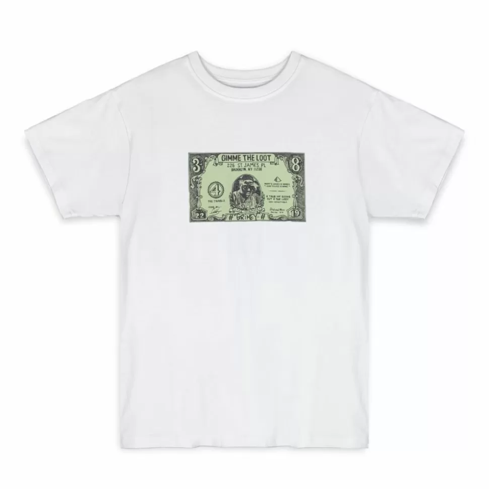 Tees*Grimey Camiseta Dime Sack - White - Spring 23