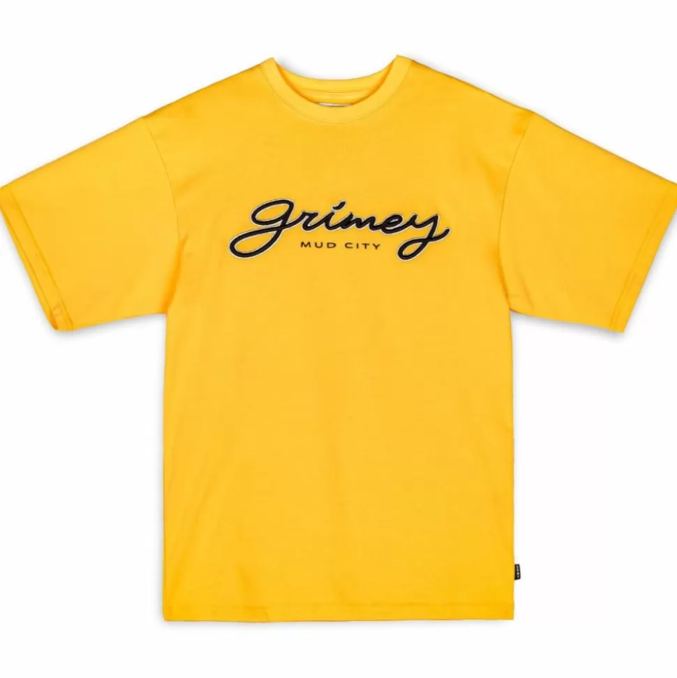 Tees*Grimey Camiseta "Dust Storm" Heavyweight - Yellow - Fall 22