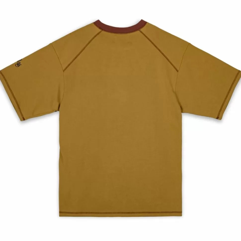 Tees*Grimey Camiseta Fire Route Oversized - Brown - Spring 23