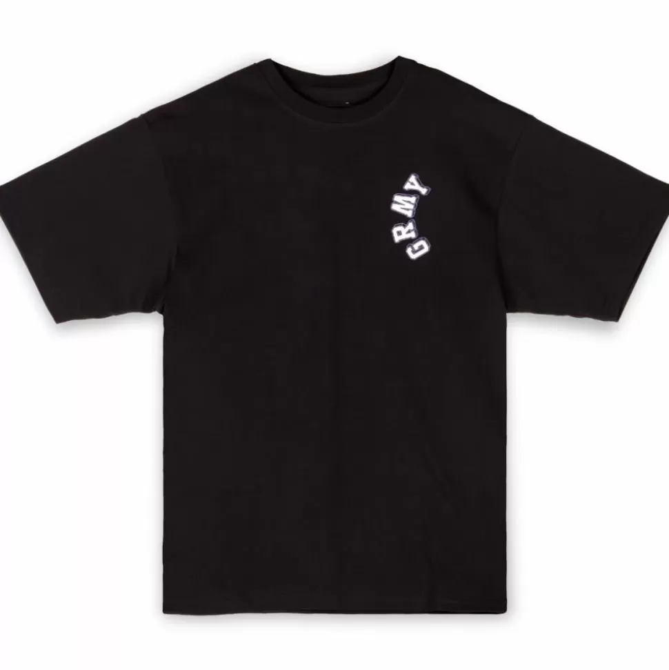 Organic*Grimey Camiseta "Hive" Heavyweight - Black - Fall 22