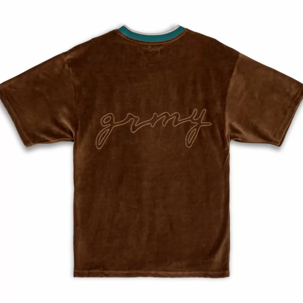 Tees*Grimey Camiseta "Iam" Velvet - Brown - Fall 22