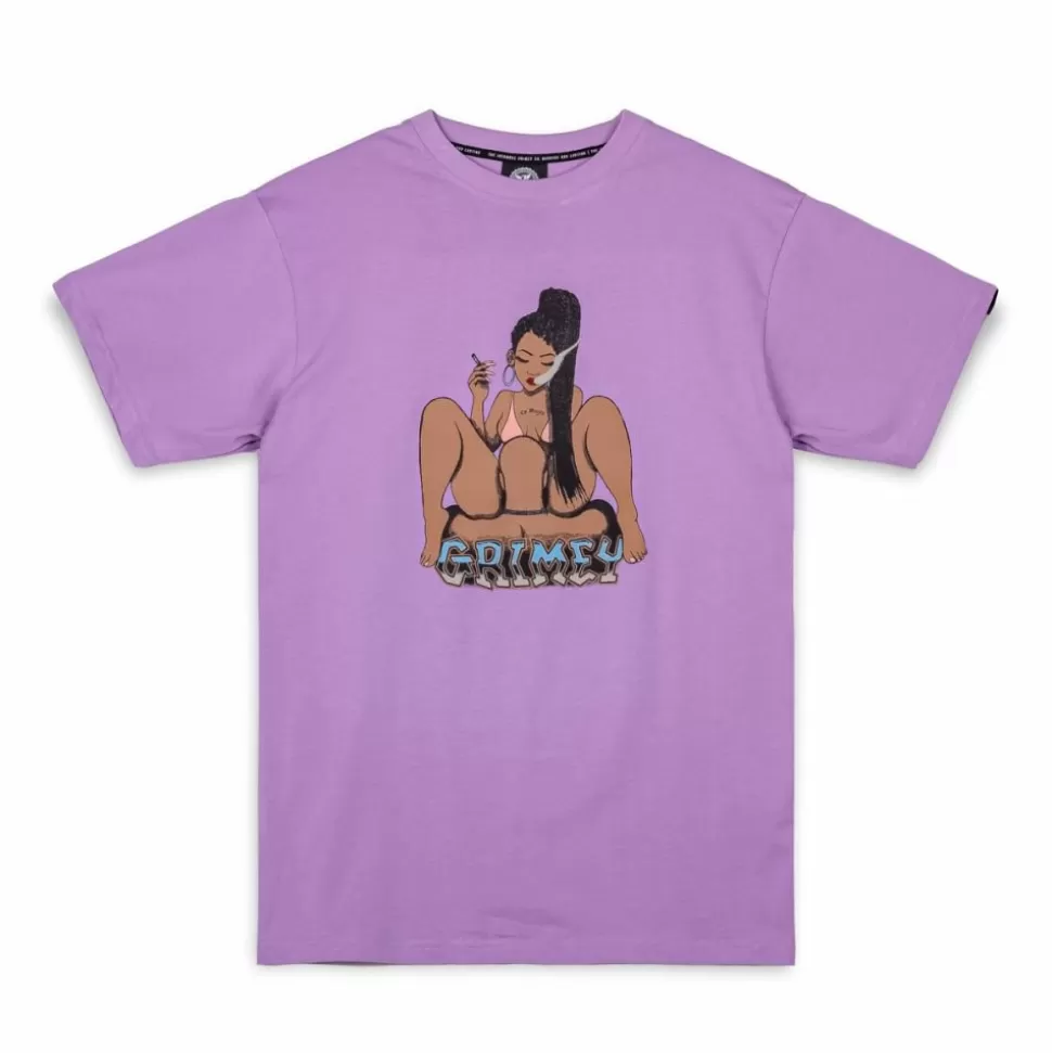 Tees*Grimey Camiseta La Mujer - Lila - Primavera 23