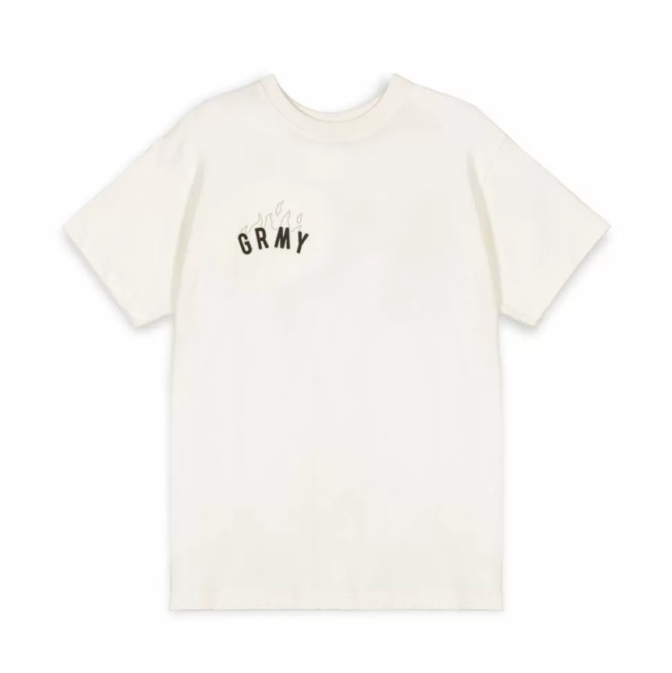 Organic*Grimey Camiseta Les Colonies Regular Tee - White - Fw23