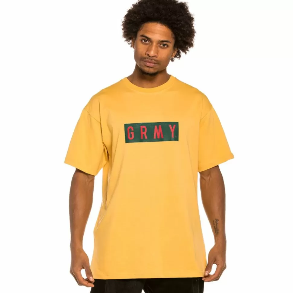 Tees*Grimey Camiseta "Les Memories" - Mustard - Winter 21