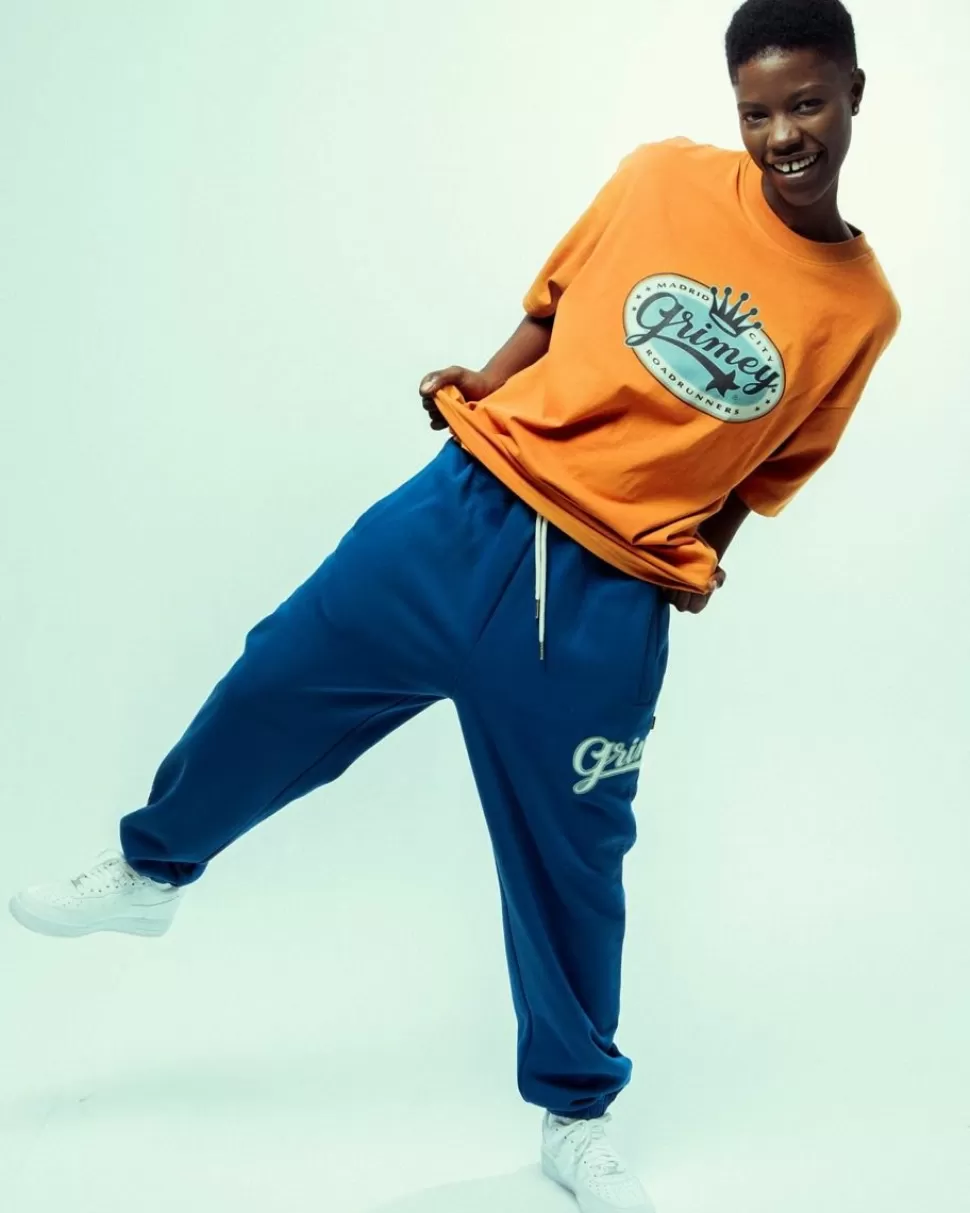 Organic*Grimey Camiseta Madrid Oversized Heavyweight - Orange - Fw23