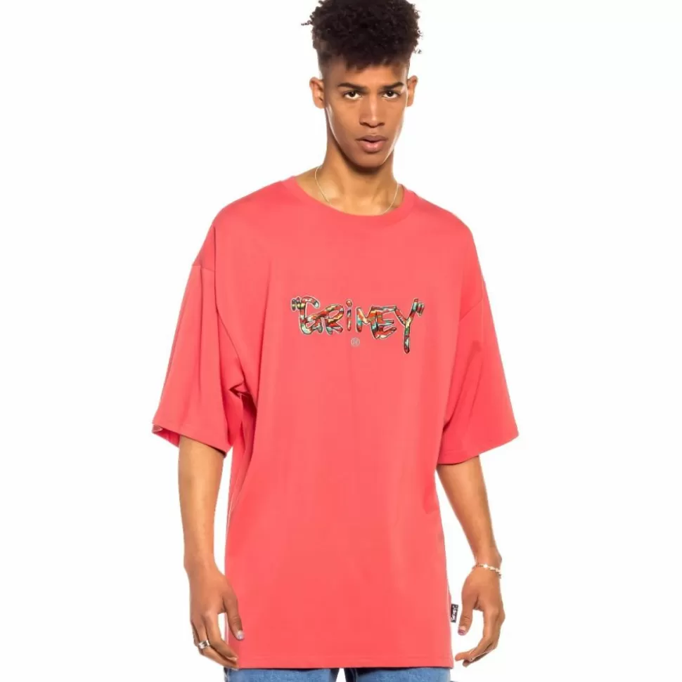 Tees*Grimey Camiseta "Nine Winds " Heavy Weight - Coral - Spring 22
