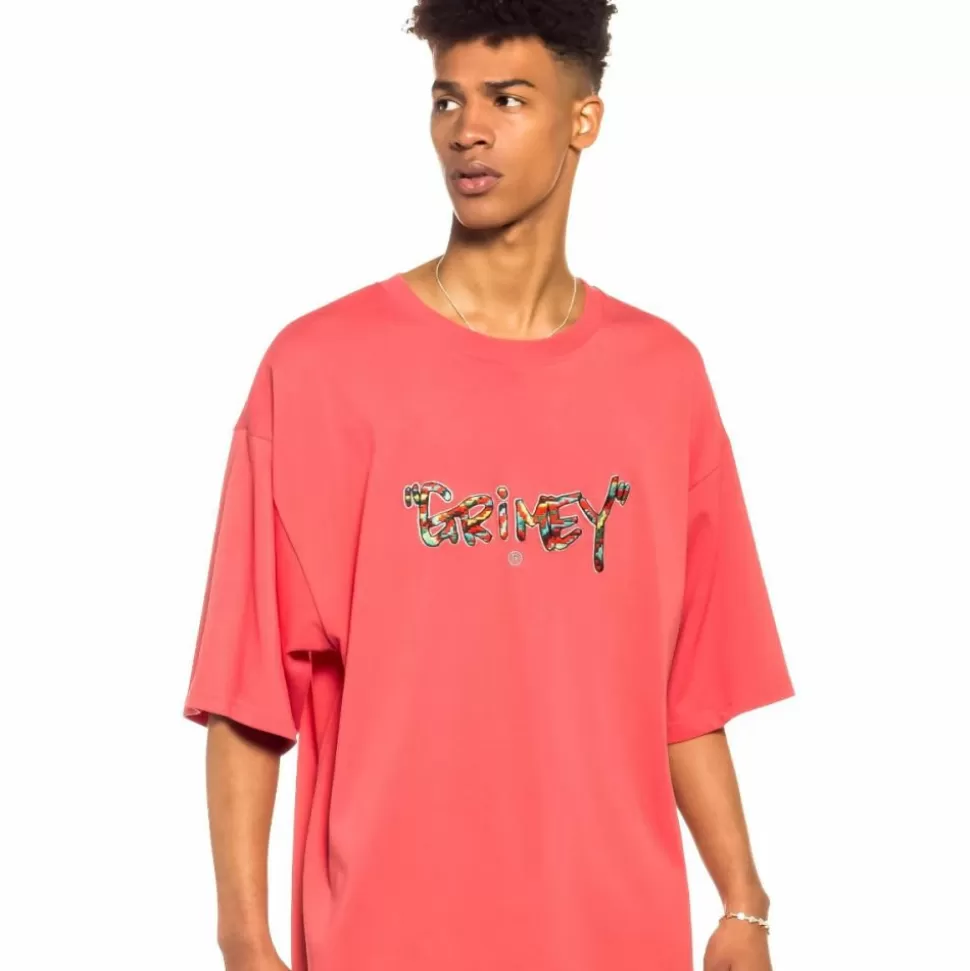 Tees*Grimey Camiseta "Nine Winds " Heavy Weight - Coral - Spring 22