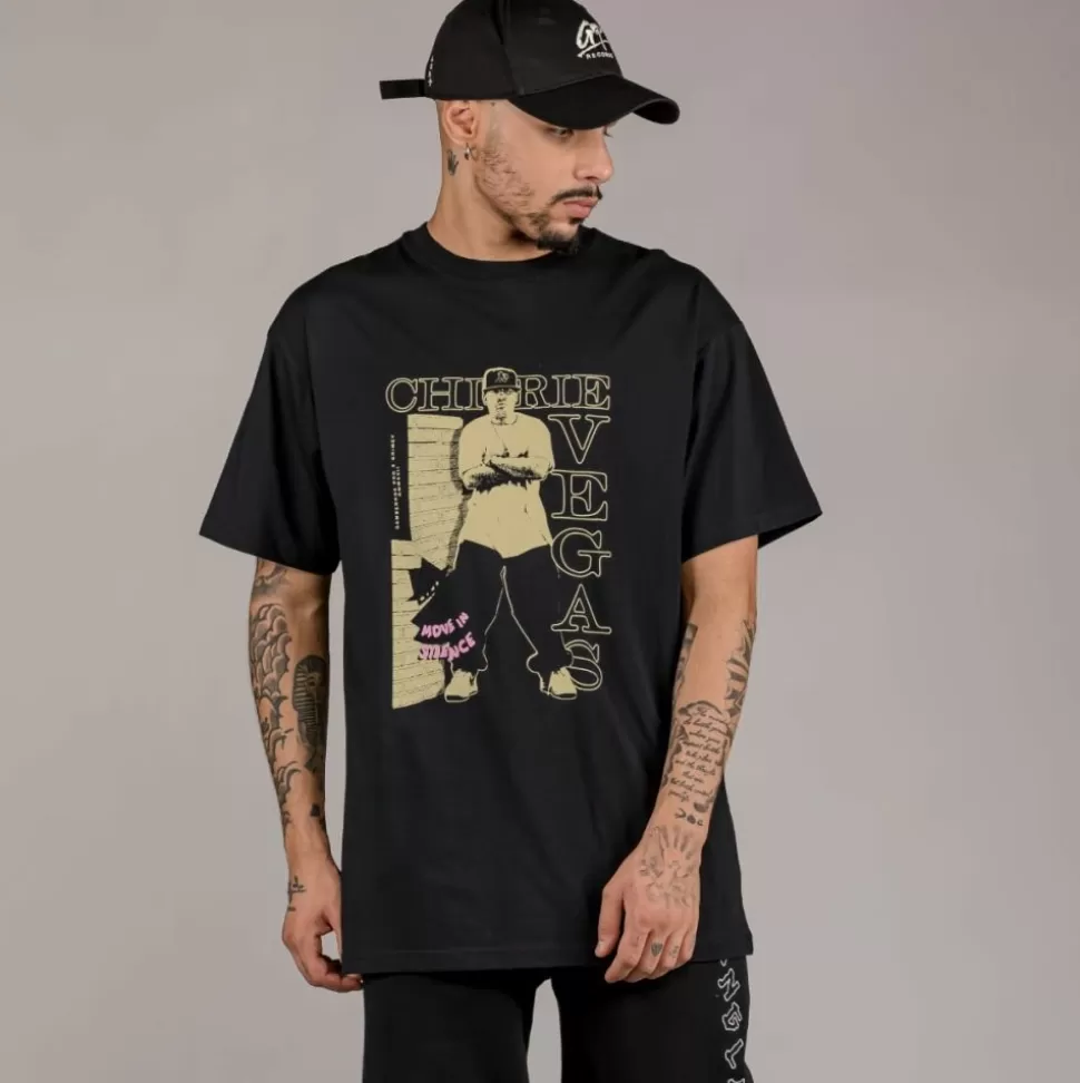 Tees*Grimey Camiseta "Pasion Gamberra (Gp X Grmy)" - Black - Fall 22