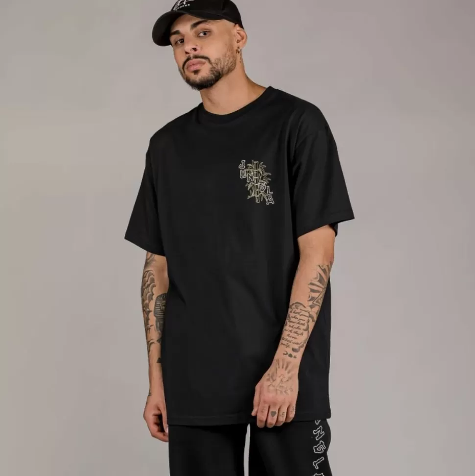 Tees*Grimey Camiseta "Pasion Gamberra (Gp X Grmy) Jungla" - Black - Fall 22