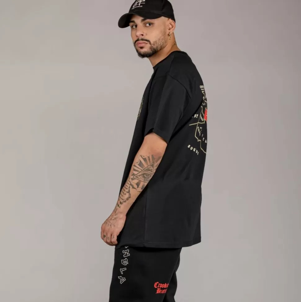Tees*Grimey Camiseta "Pasion Gamberra (Gp X Grmy) Jungla" - Black - Fall 22
