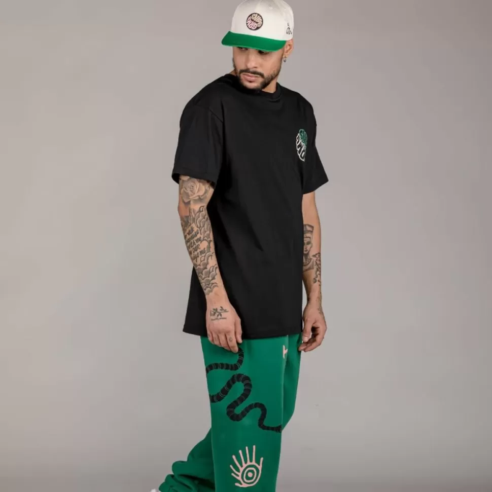 Tees*Grimey Camiseta "Snipes X True Roots" - Black - Fall 22