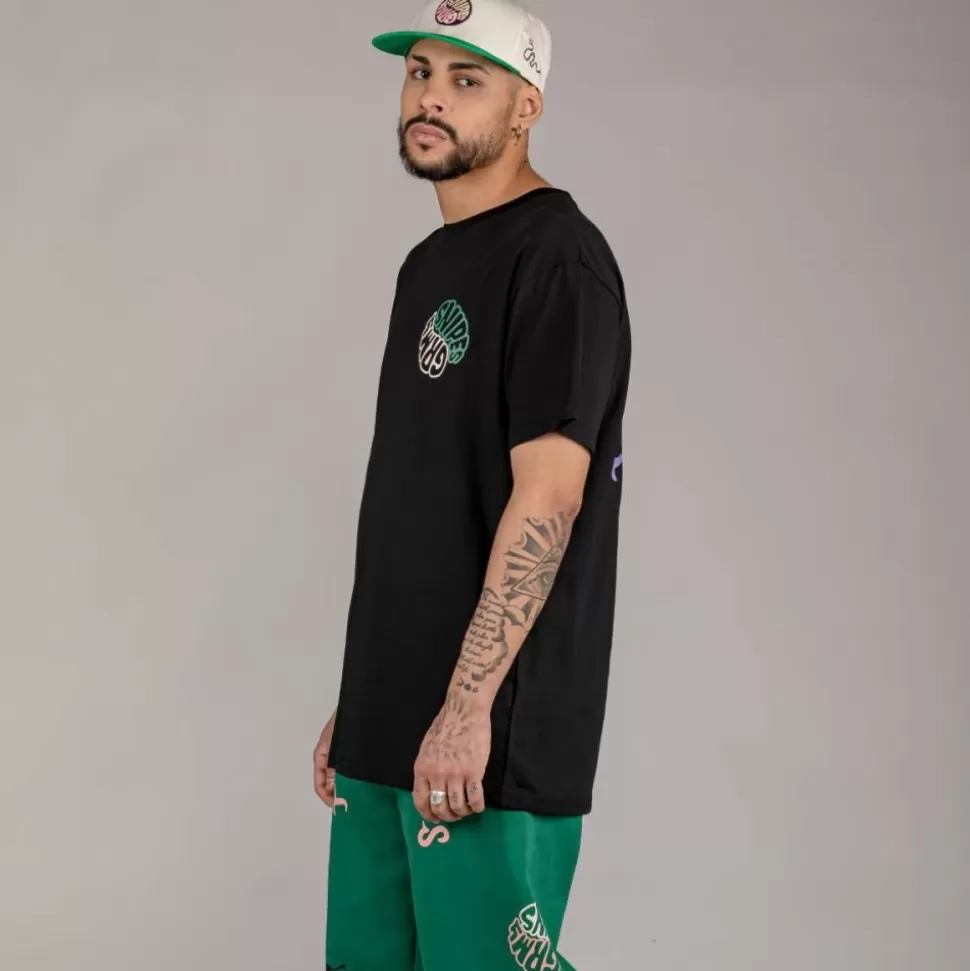 Tees*Grimey Camiseta "Snipes X True Roots" - Black - Fall 22