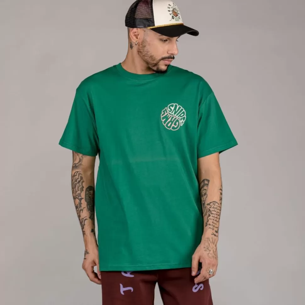 Tees*Grimey Camiseta "Snipes X True Roots" - Green - Fall 22