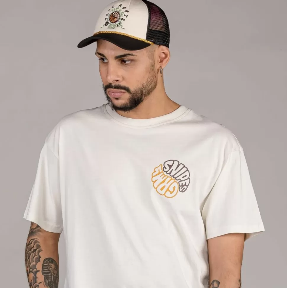 Tees*Grimey Camiseta "Snipes X True Roots" - White - Fall 22
