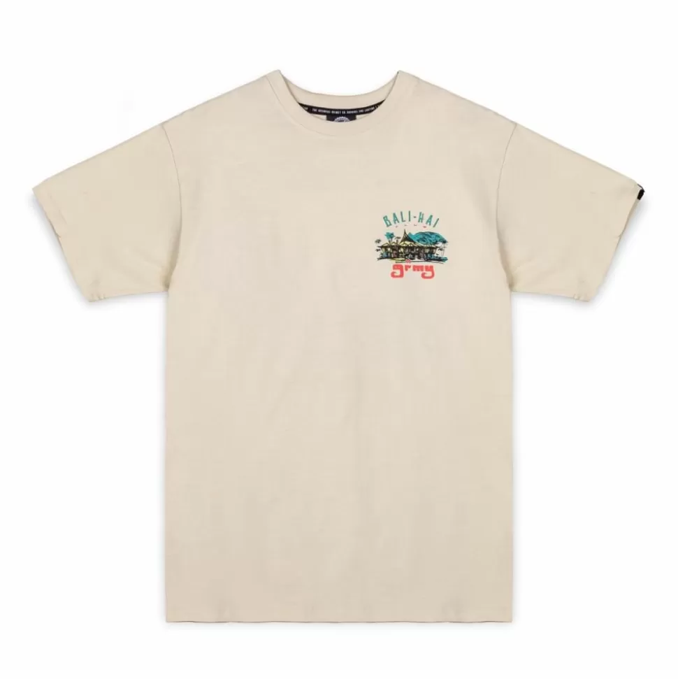 Tees*Grimey Camiseta The Bali-Hai - Cream - Spring 23