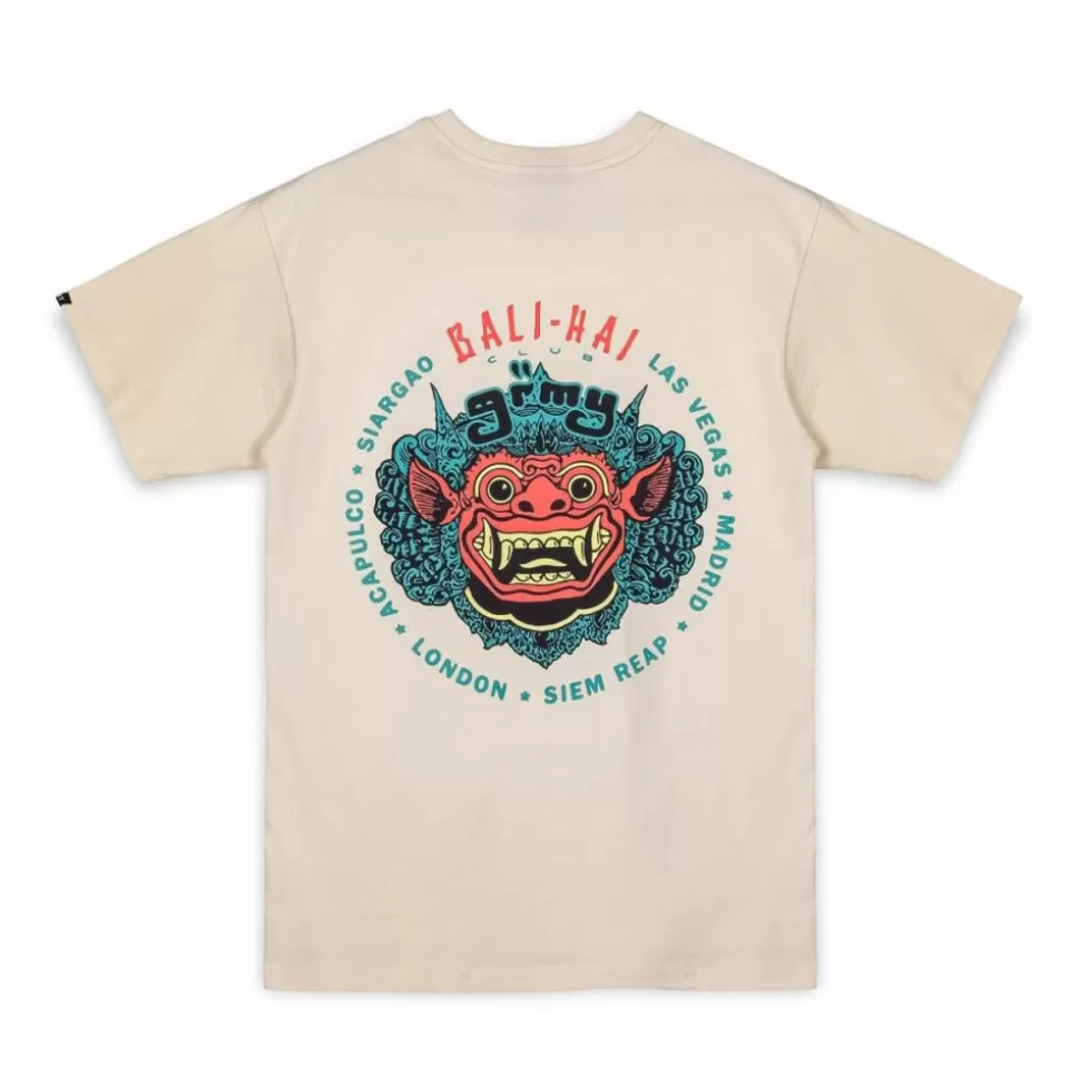 Tees*Grimey Camiseta The Bali-Hai - Cream - Spring 23