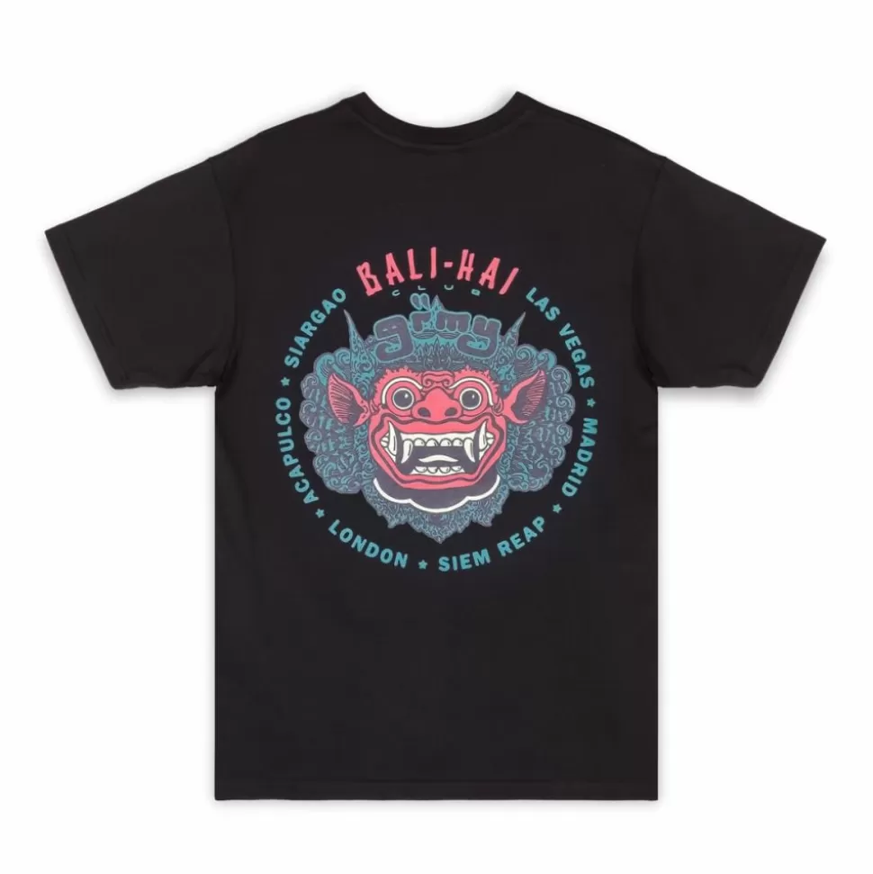 Tees*Grimey Camiseta The Bali-Hai Regular - Black - Spring 23