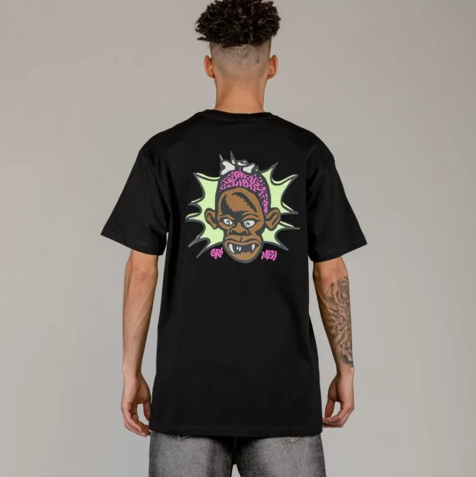 Organic*Grimey Camiseta The Brute Force Regular - Black - Summer 23