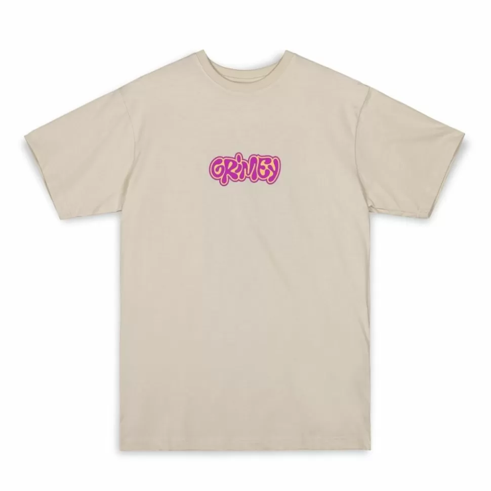 Organic*Grimey Camiseta The Brute Force Regular - Cream - Summer 23