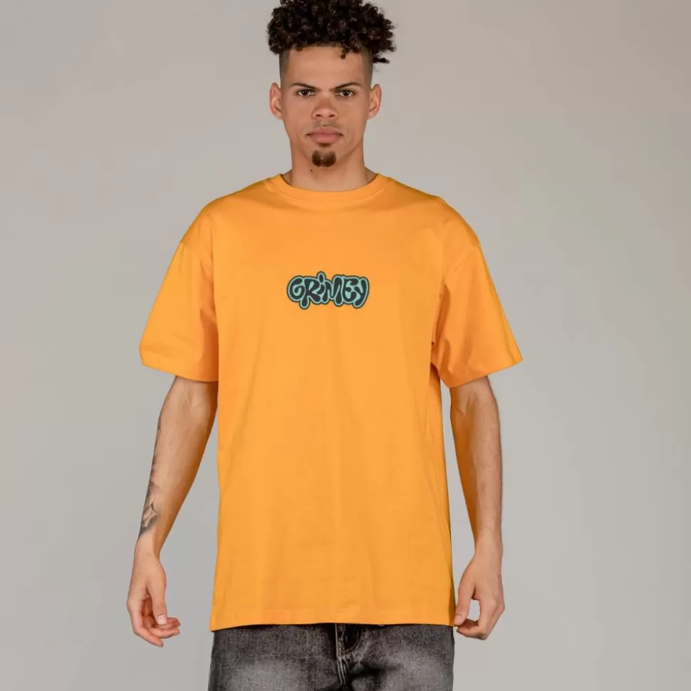 Organic*Grimey Camiseta The Brute Force Regular - Orange - Summer 23