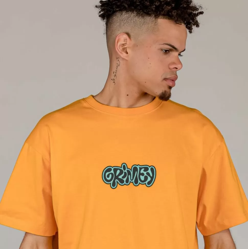 Organic*Grimey Camiseta The Brute Force Regular - Orange - Summer 23