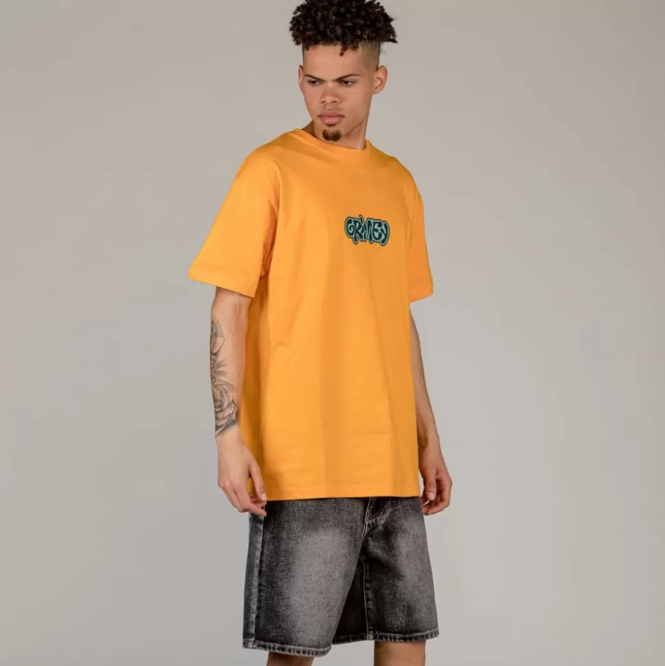 Organic*Grimey Camiseta The Brute Force Regular - Orange - Summer 23