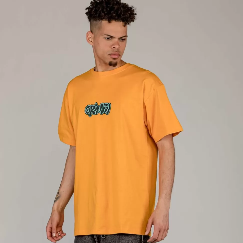 Organic*Grimey Camiseta The Brute Force Regular - Orange - Summer 23