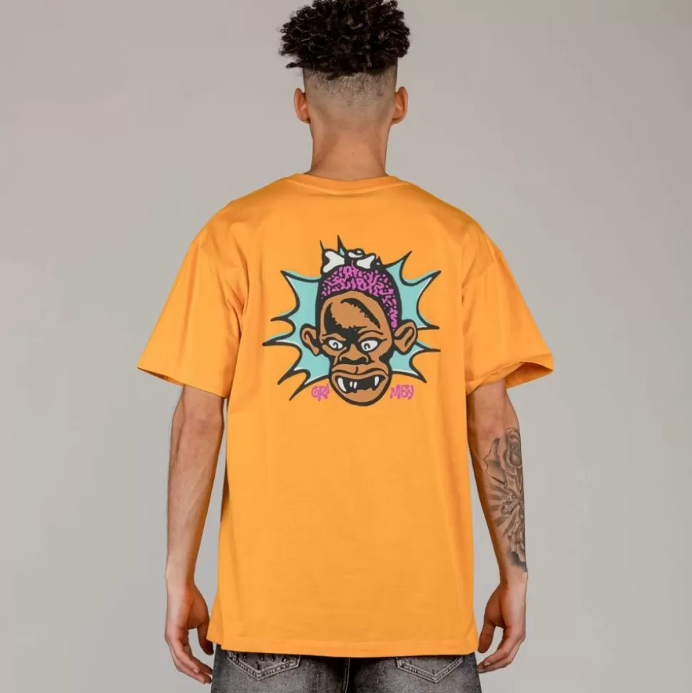 Organic*Grimey Camiseta The Brute Force Regular - Orange - Summer 23