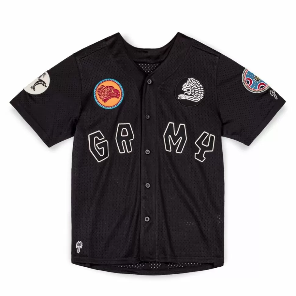 Tees*Grimey Camiseta The Clout Mesh Baseball - Black - Spring 23