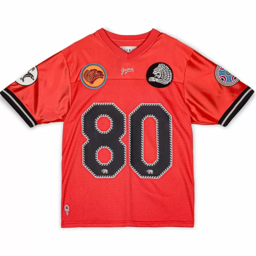 Tees*Grimey Camiseta The Clout Mesh Football - Red - Spring 23