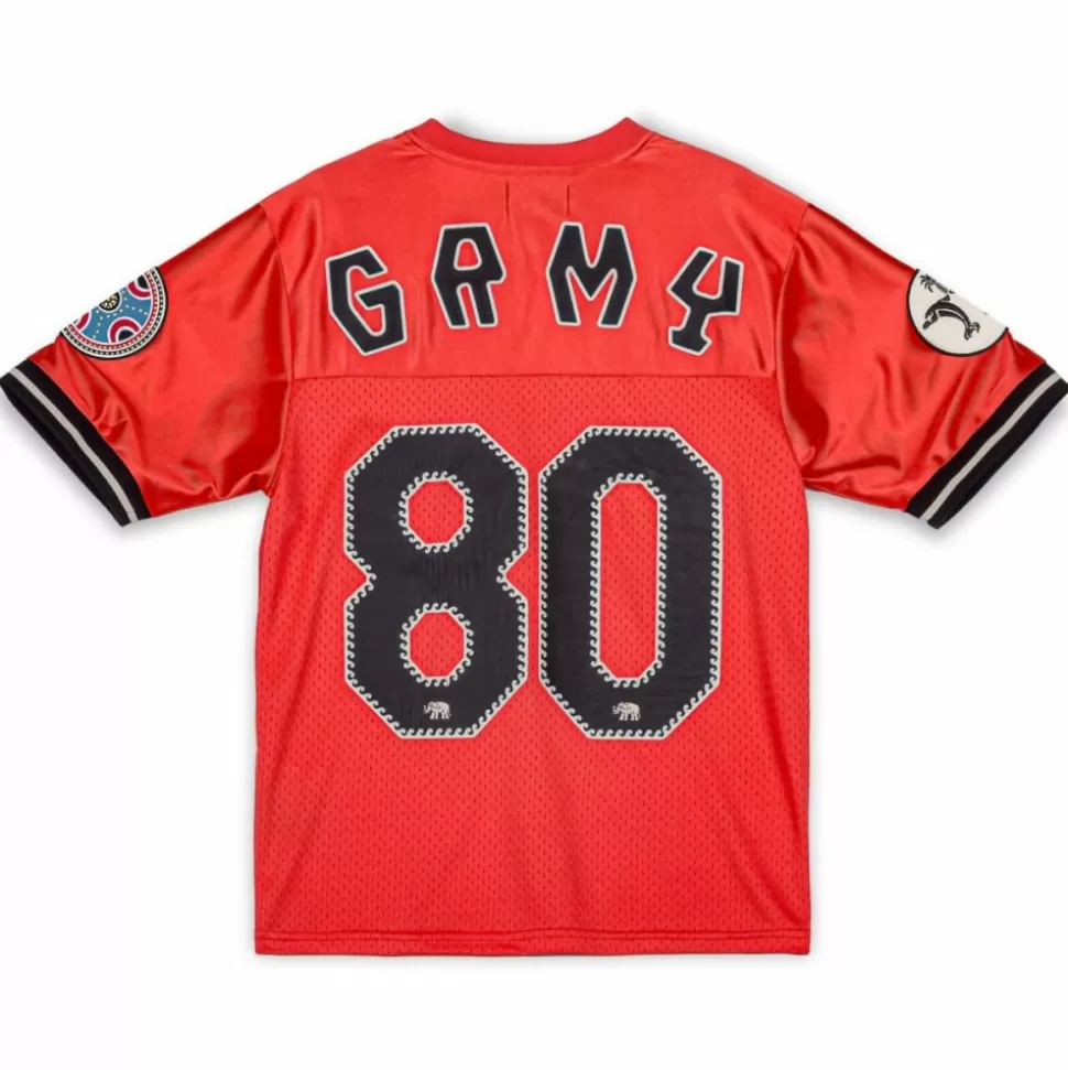 Tees*Grimey Camiseta The Clout Mesh Football - Red - Spring 23