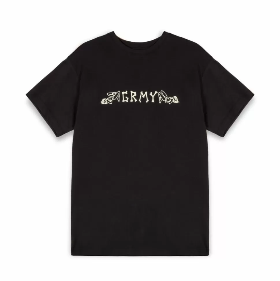 Organic*Grimey Camiseta The Infame - Black - Fw23