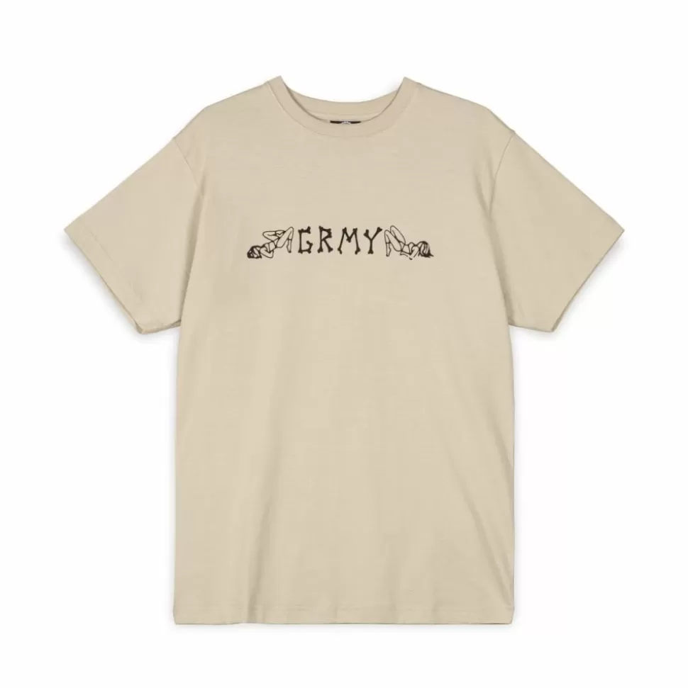 Organic*Grimey Camiseta The Infame - Cream - Fw23