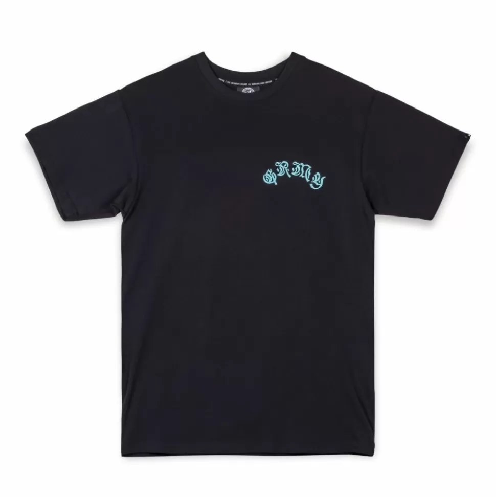 Tees*Grimey Camiseta The Light Me Up (Fire Route) - Black - Spring 23