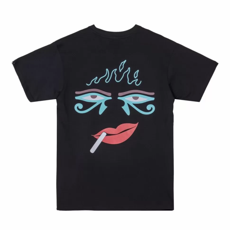 Tees*Grimey Camiseta The Light Me Up (Fire Route) - Black - Spring 23