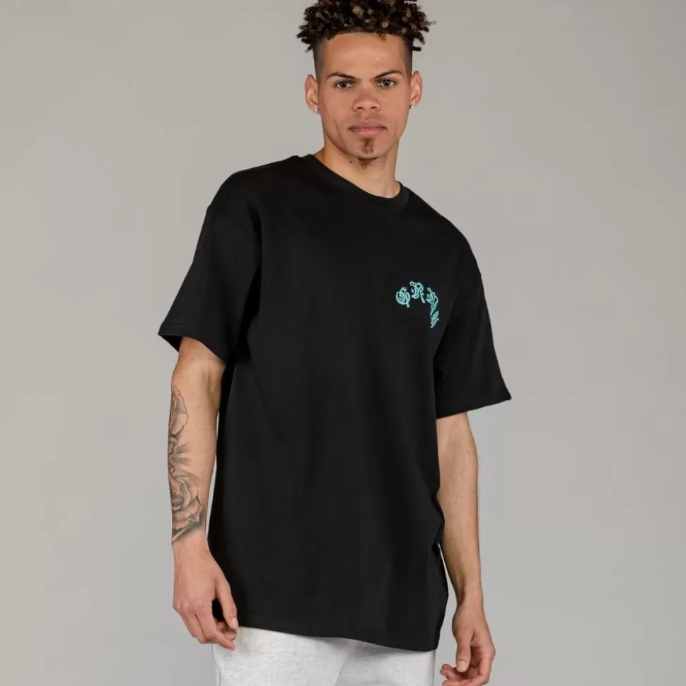 Tees*Grimey Camiseta The Light Me Up (Fire Route) - Black - Spring 23