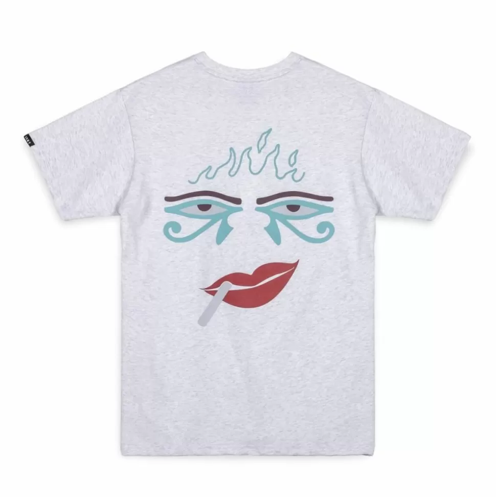 Tees*Grimey Camiseta The Light Me Up (Fire Route) - Sport Grey - Spring 23