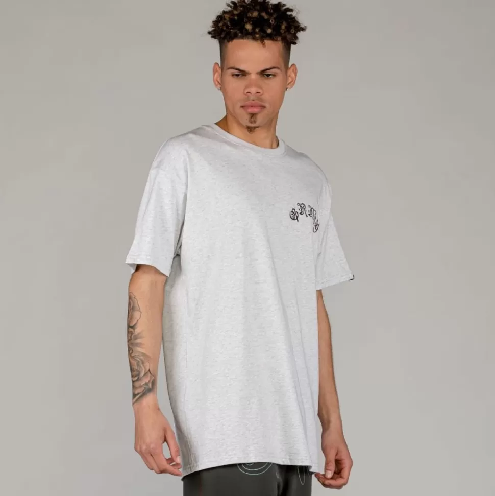 Tees*Grimey Camiseta The Light Me Up (Fire Route) - Sport Grey - Spring 23